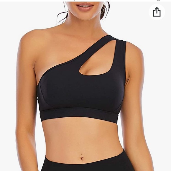 One shoulder sports bra - Picture 2 of 8